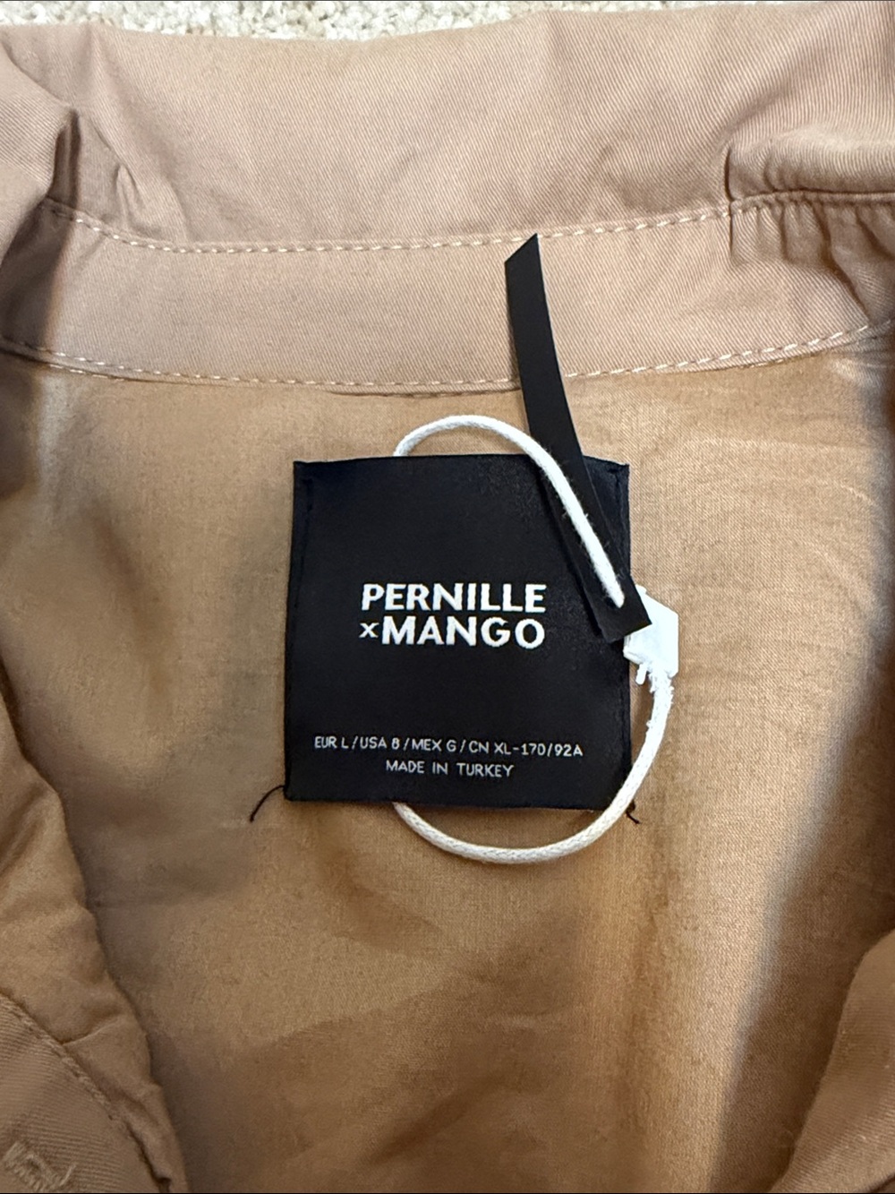 Overshirt Jacket - Tan - Picture 2 of 2